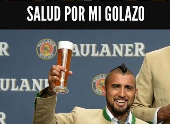 Vidal, el elegido para los memes