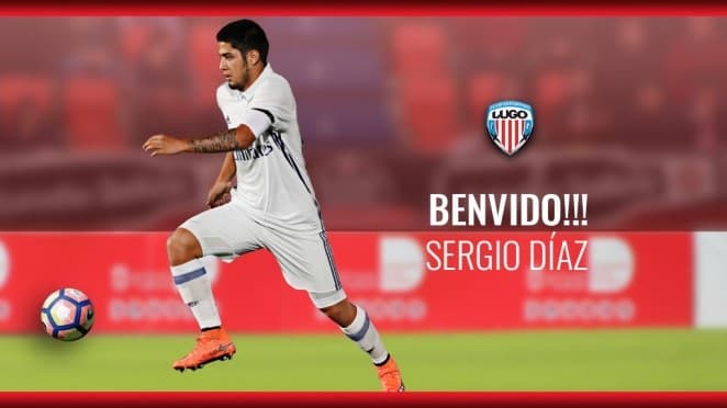 Sergio Díaz es refuerzo del Deportivo Lugo español