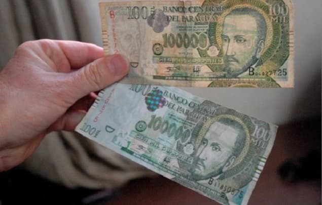 Advierten cómo identificar billetes falsos