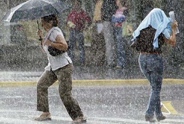 Pronostican jueves con lluvias dispersas y ocasionales tormentas