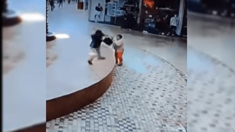 México: Mujer se salva de morir aplastada