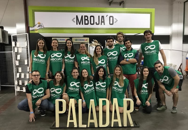 La empresa Mboja’o recuperó 105 kg de alimentos en Paladar