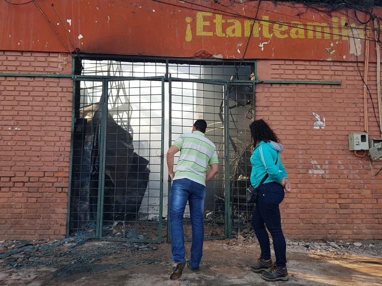 La tragedia del Abasto en imágenes