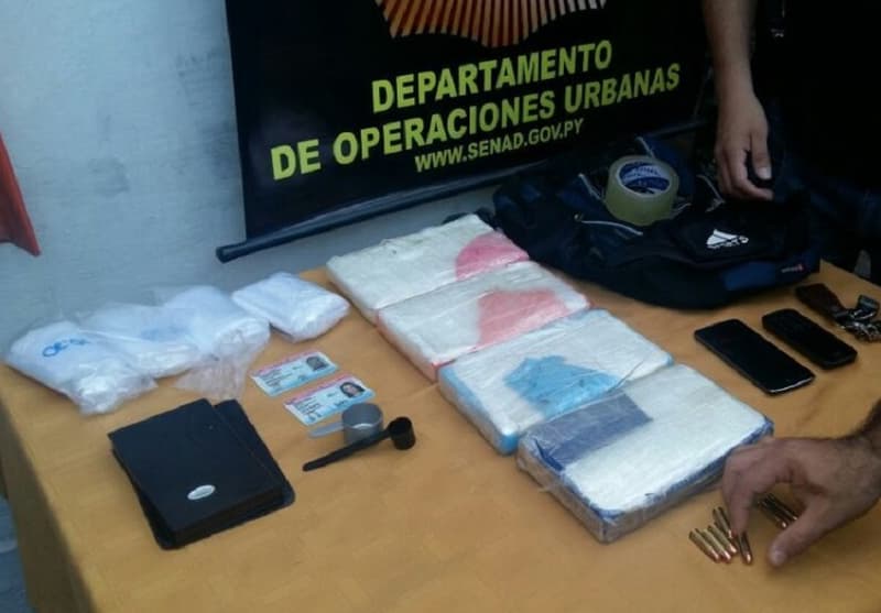 Senad incauta 4.330 gramos de cocaína