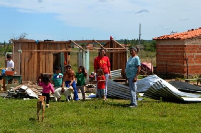Reportan más de 3.000 familias damnificadas tras temporal