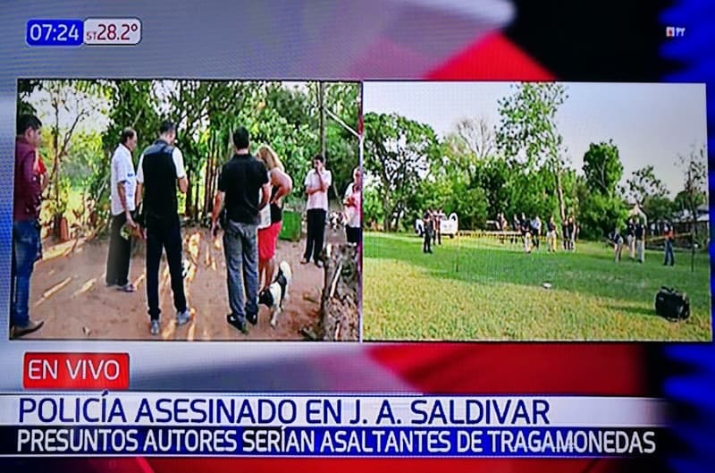 Delincuentes matan a policía durante persecución