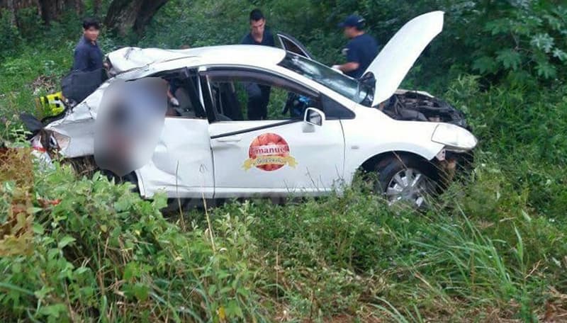 Un muerto en choque frontal sobre ruta 1