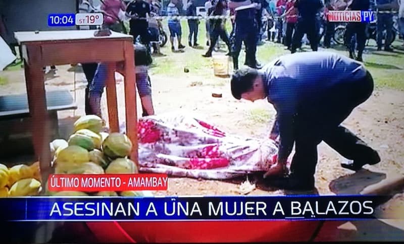 Sicarios asesinan a una mujer en Pedro Juan Caballero