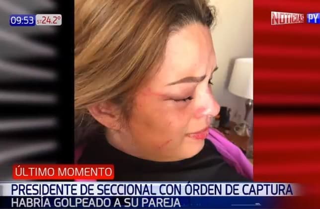 Seccionalero golpea a su pareja extramatrimonial