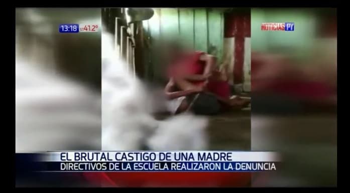 Adolescente es sometida a violenta golpiza