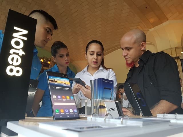 El Galaxy Note8, ya está disponible
