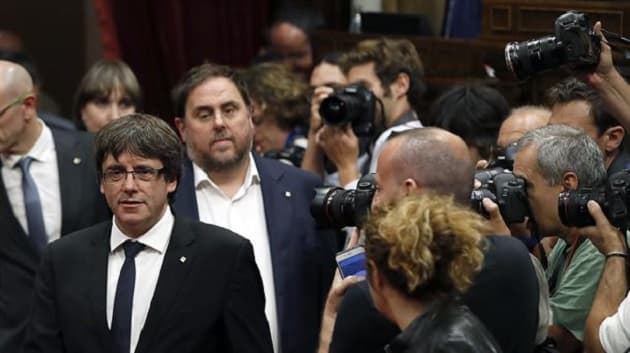 Proponen suspensión de independencia de Cataluña