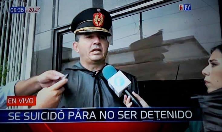 Se suicidó para no ser detenido