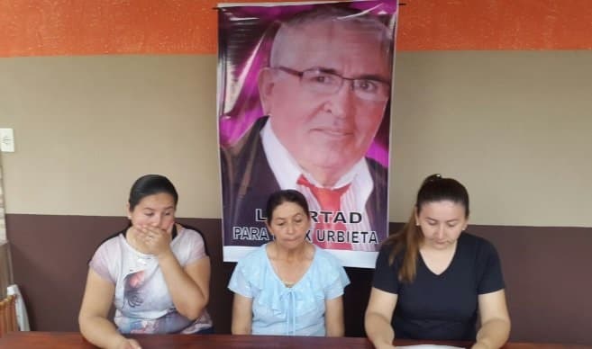 Familiares de Urbieta claman por una prueba de vida