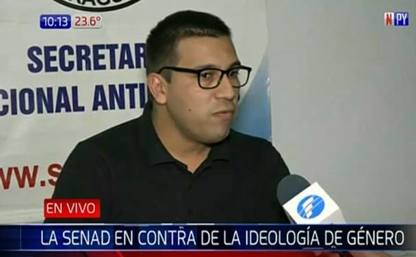 Suspenden charla sobre ideología de género en la Senad