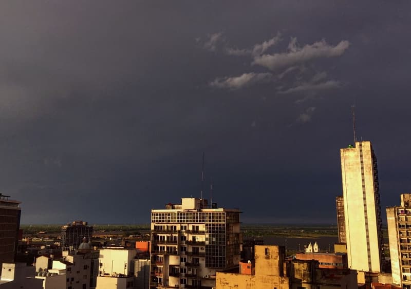 Tormenta llegará al departamento Central, según Meteorología