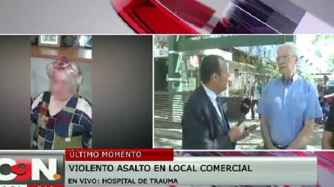 Golpean a mujer en violento asalto