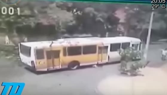 Cámara captó el momento de fatal accidente