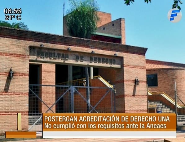 Derecho: Universidad privada se aprovecha del fracaso de la UNA