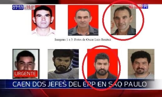 Detienen en Brasil a miembros del EPP