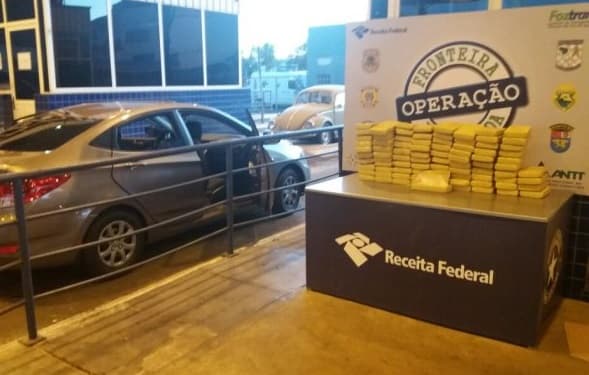 Paraguayo cae con 80 kilos de cocaína en Brasil