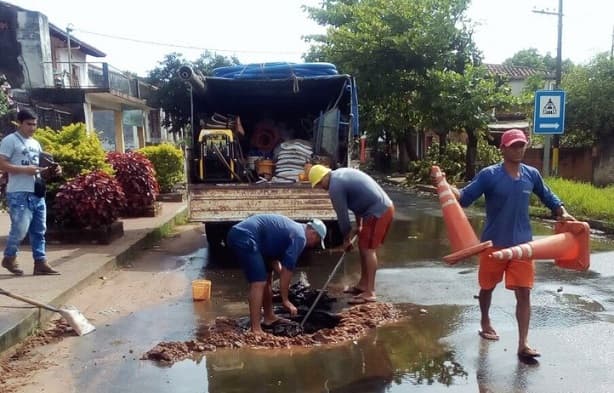 Más de medio día sin agua en Lambaré