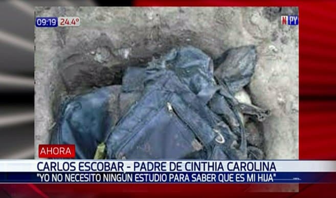 Padre de mujer descuartizada: "El cráneo es de mi hija"