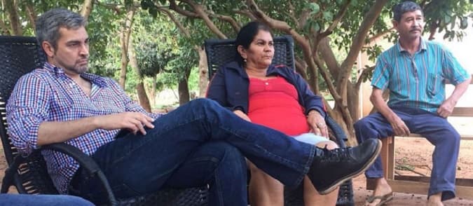 Abdo llegó hasta los familiares de secuestrados