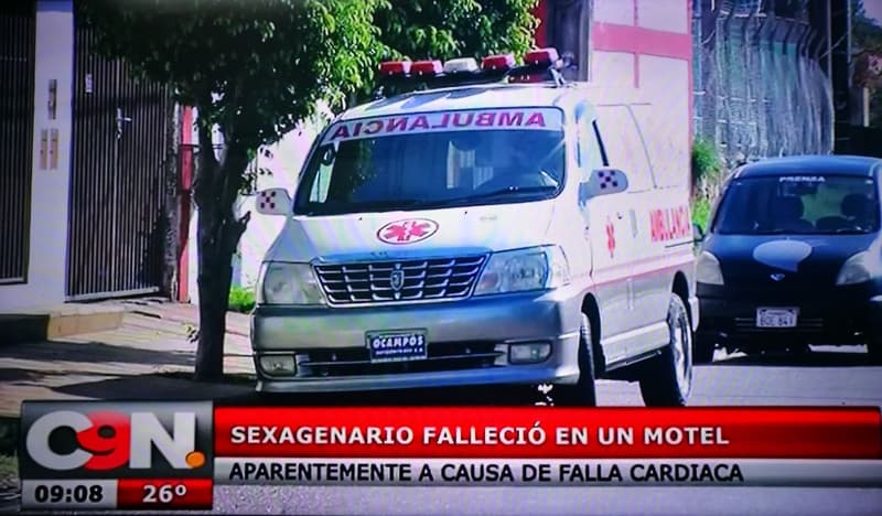 Hombre fallece en un motel