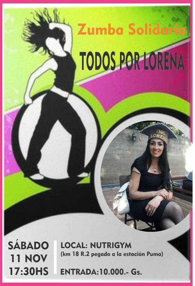 Zumba solidaria: ¡Todos por Lore!