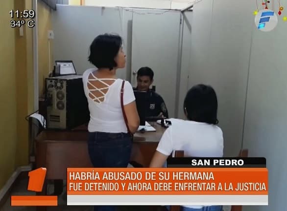 Adolescente es detenido por abusar de su hermana menor