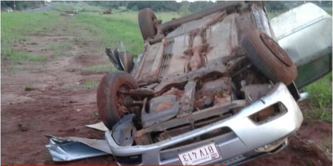 Accidente en Ypejhú dejó varios heridos graves