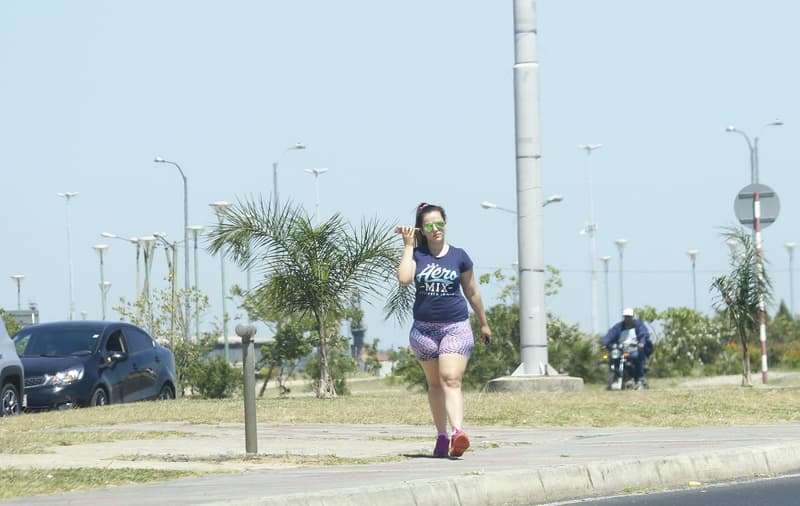 Domingo con altas temperaturas