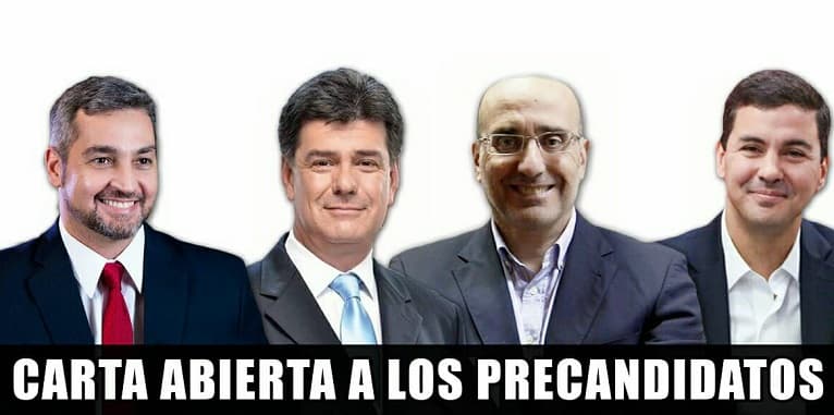 Estudiantes emiten carta abierta a los precandidatos