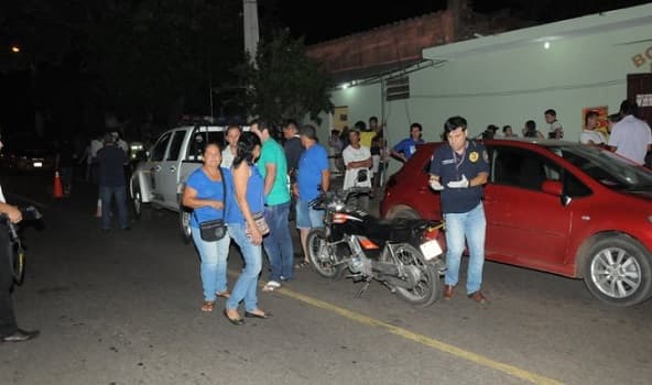 Fatal accidente de motos: Un conductor murió, el otro huyó