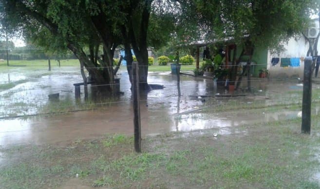 Caminos y comunidades bajo agua en el Chaco