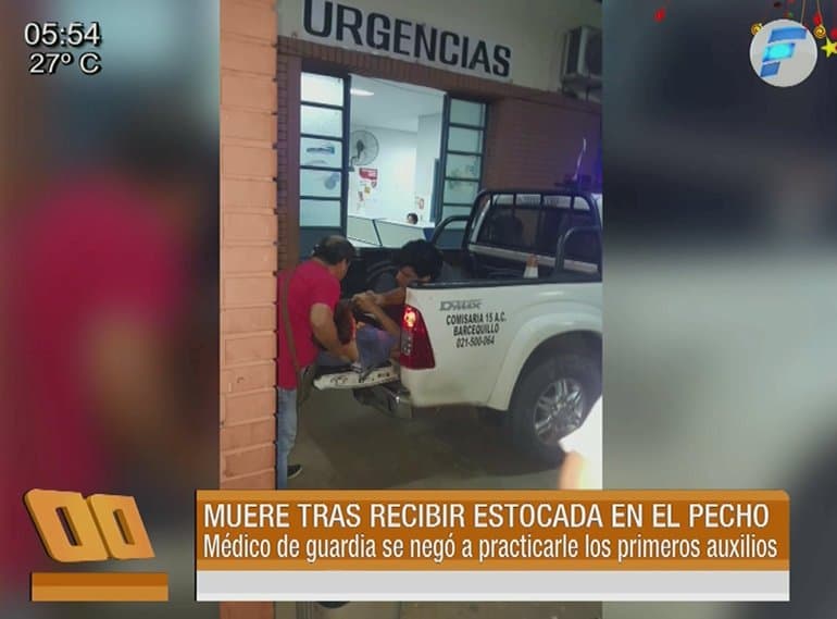 Joven fue apuñalado, no recibió atención y murió