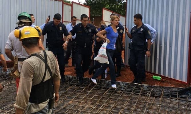 Detienen a vecina que defiende el Parque Pavetti
