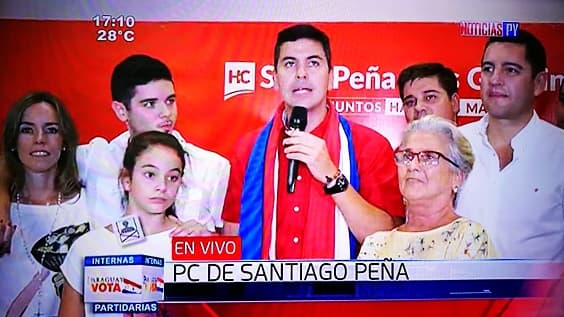 Peña habla de victoria clara