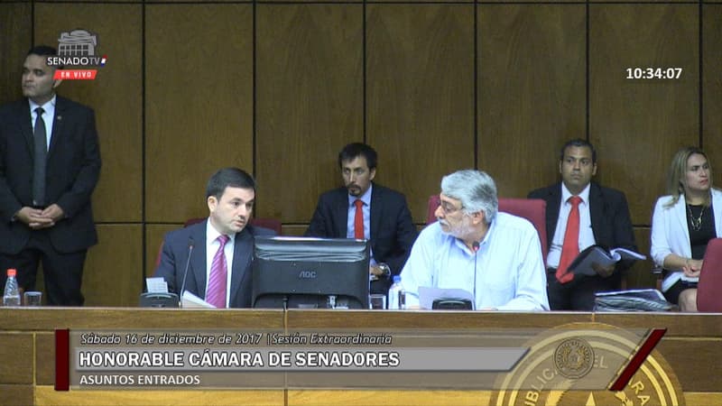 Cartistas no aparecen en sesión para suspender a González Daher