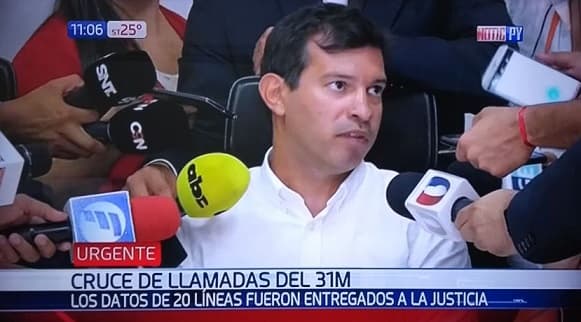 Con recusación buscaron frenar extracción de cruce de llamadas del 31M