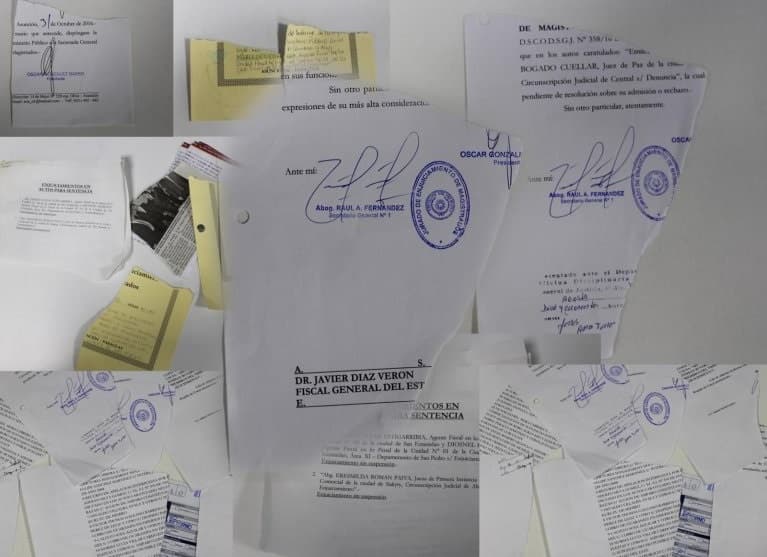 Hallan documentos del JEM destruidos