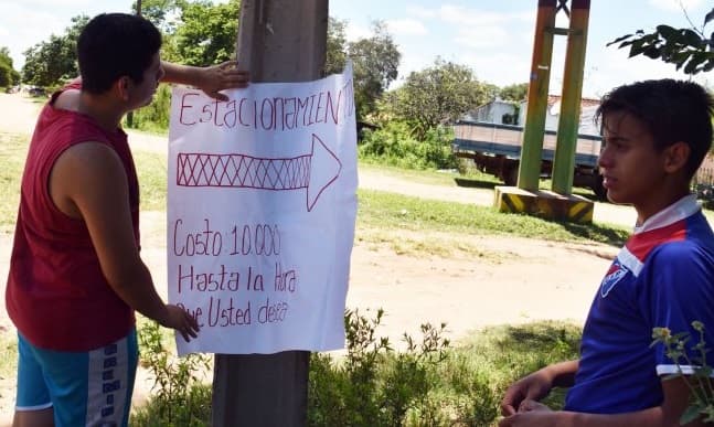 Ofrecen estacionamiento a visitantes del Yakare Yrupẽ