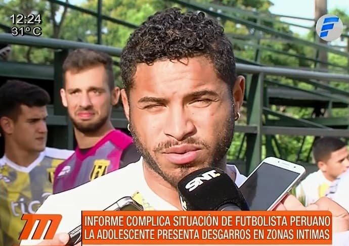 Informe forense confirma violación en caso de futbolista