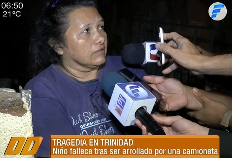 Niño muere arrollado en el día de su cumpleaños