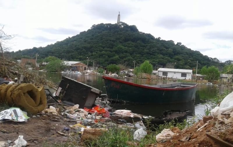 Crecida del río Paraguay llega a Cateura