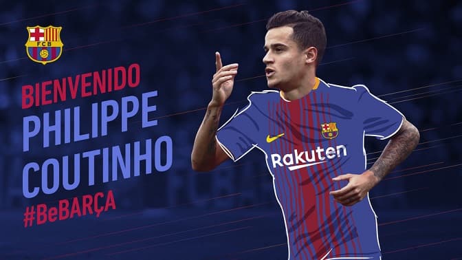 Barcelona da la bienvenida a Coutinho