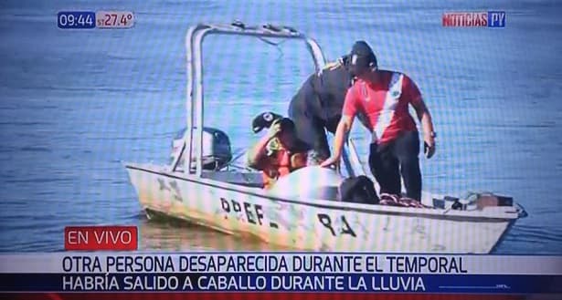 Buscan a dos desaparecidos durante tormenta