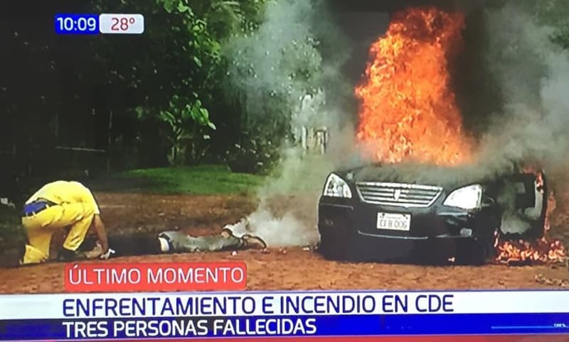 Enfrentamiento deja tres fallecidos en Ciudad del Este