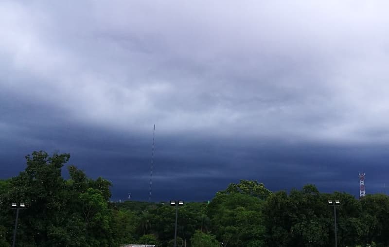 Primer día del 2018 pasado por agua